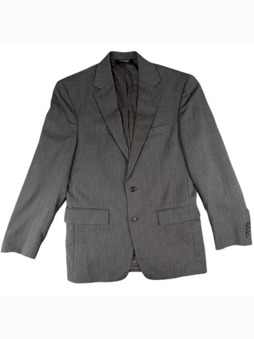 Jos A Bank Classic Collection Blazer Mens 38R 100%‎ Wool Gray 2 Button Dual Vent